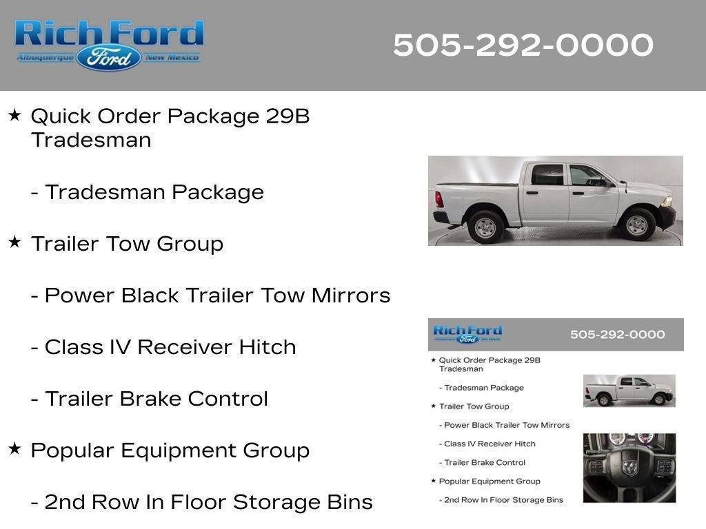 Used 2023 RAM 1500 Tradesman w/ Popular Equipment Group RWD image 31