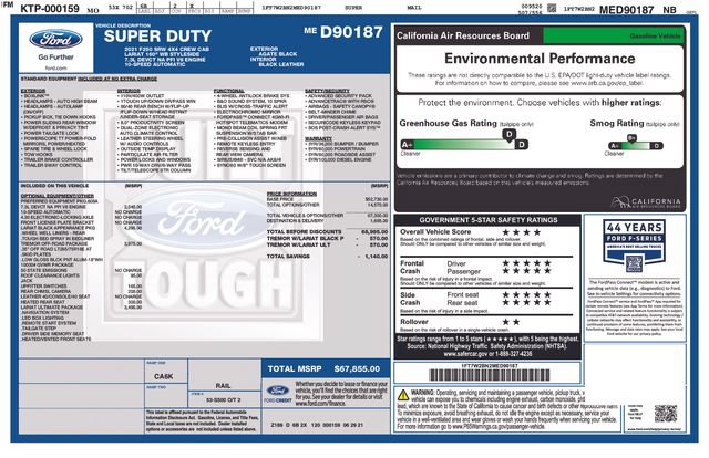 Certified 2021 Ford F250 Lariat AWD/4WD image 18