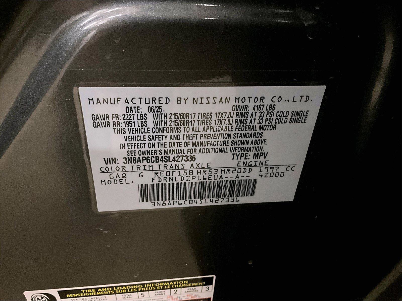 Used 2025 Nissan Kicks SV image 32