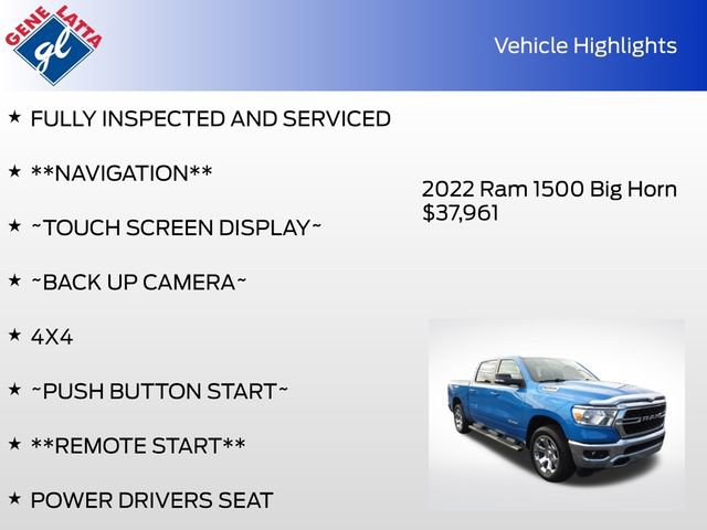 Used 2022 RAM 1500 Big Horn AWD/4WD image 31