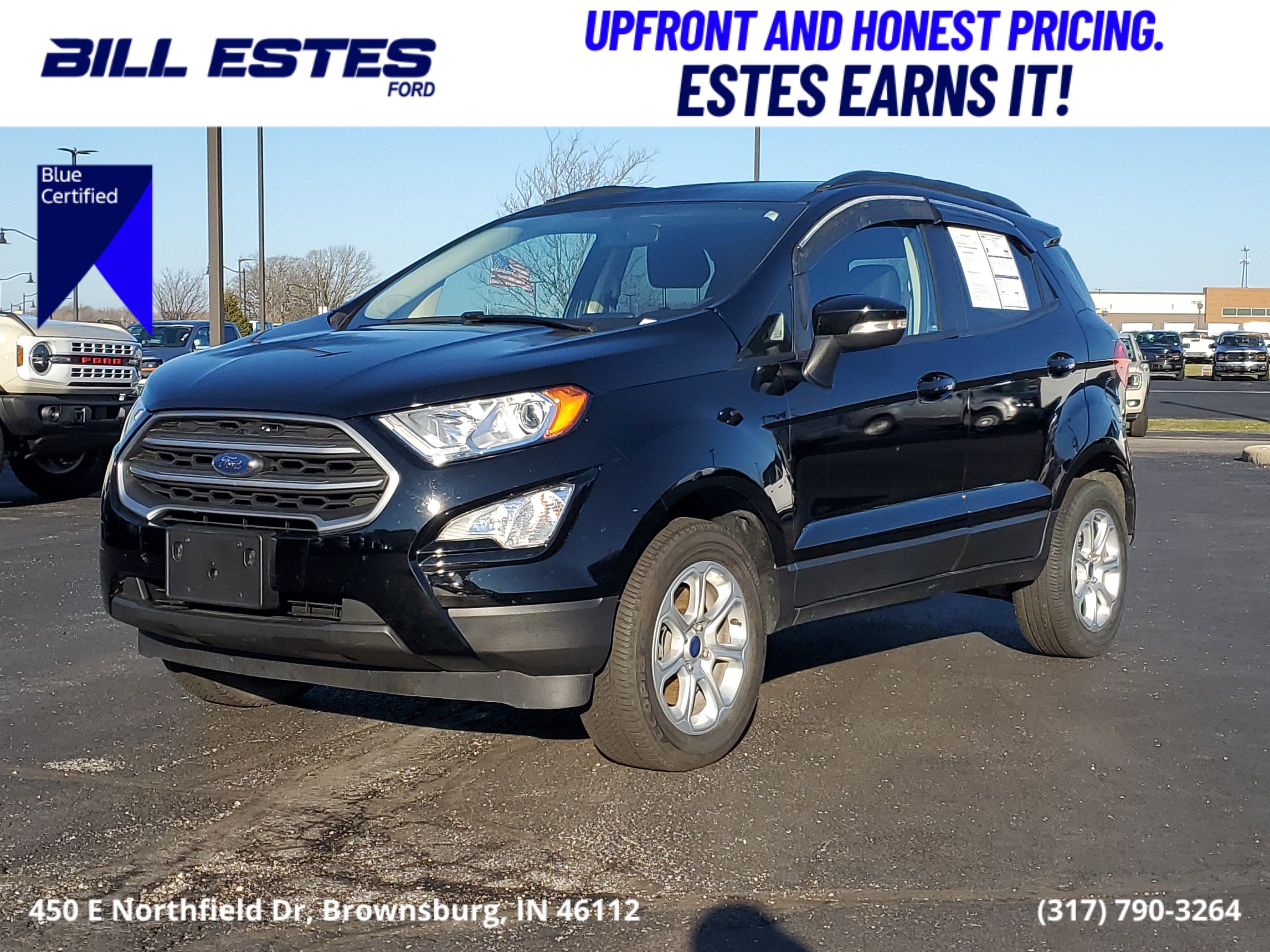 Certified 2022 Ford EcoSport SE w/ SE Convenience Package