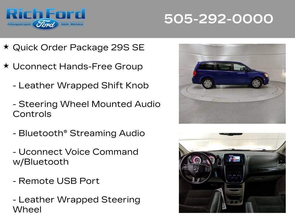 Used 2018 Dodge Grand Caravan SE w/ UConnect Hands-Free Group image 11