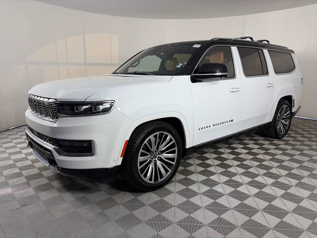 Used 2023 Jeep Grand Wagoneer L Series III w/ Rear Seat Video Group 1 image 3