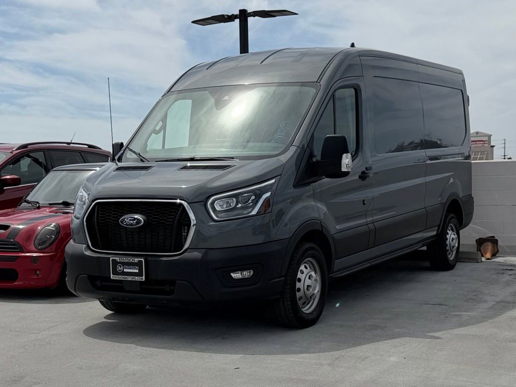 Certified 2023 Ford Transit 350 Medium Roof AWD w/ Interior Upgrade Package image 3