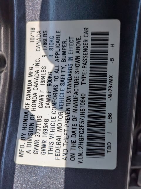 Used 2018 Honda Civic LX image 22