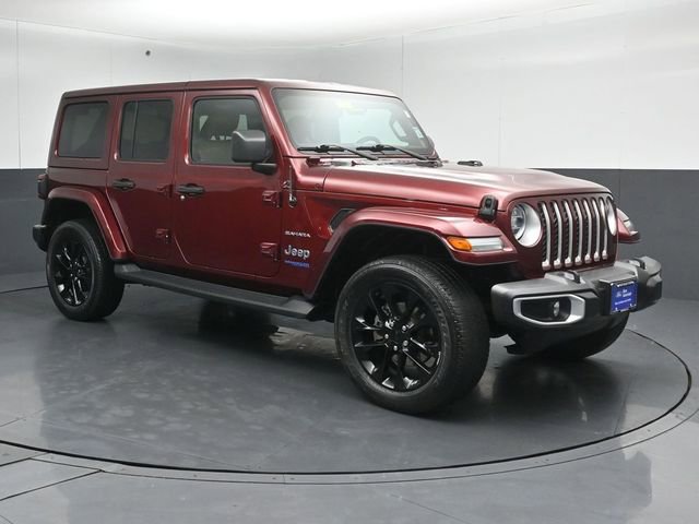 Used 2021 Jeep Wrangler Unlimited Sahara w/ Cold Weather Group AWD/4WD image 1