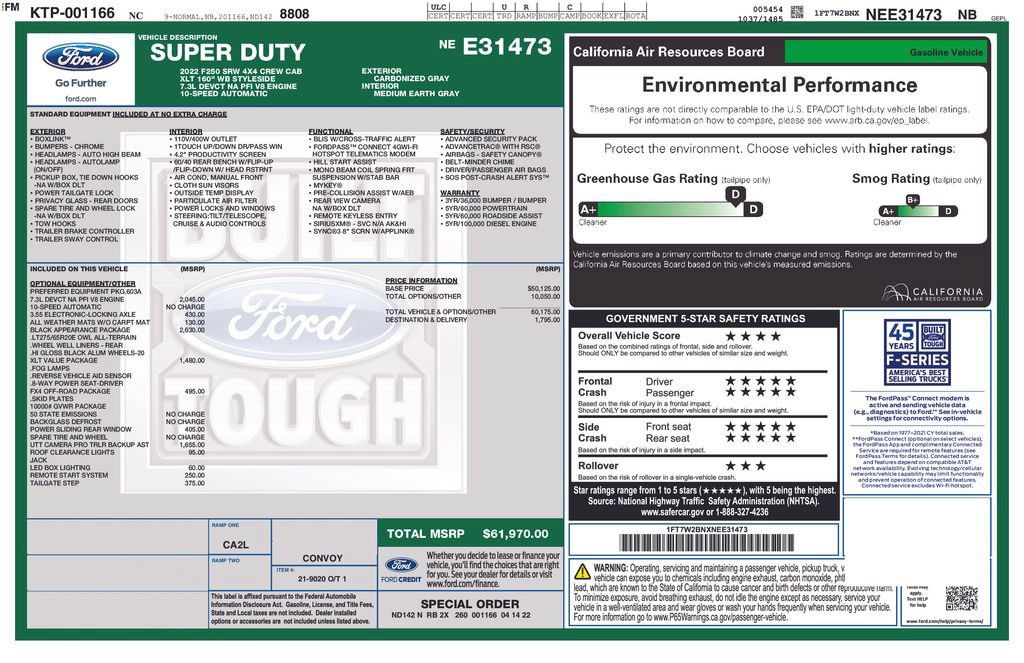 Certified 2022 Ford F250 XLT w/ Black Appearance Package AWD/4WD image 5