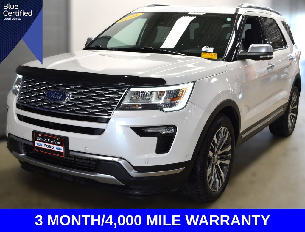 Certified 2018 Ford Explorer Platinum