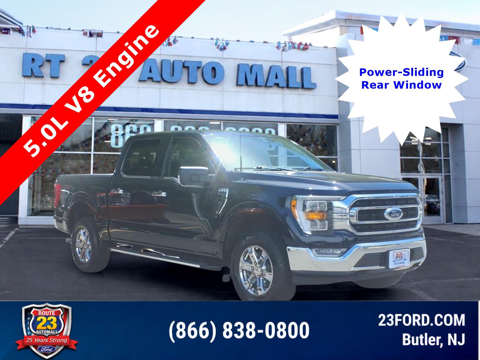 Certified 2023 Ford F150 XLT w/ Equipment Group 302A High AWD/4WD image 1