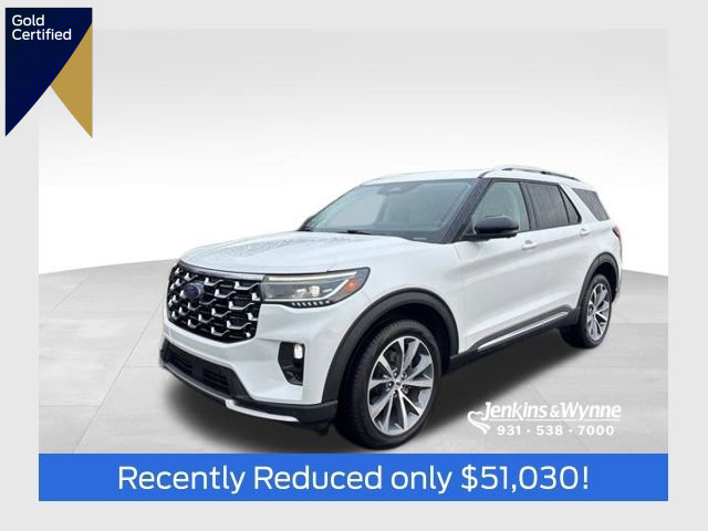Certified 2025 Ford Explorer Platinum w/ Ultimate Package