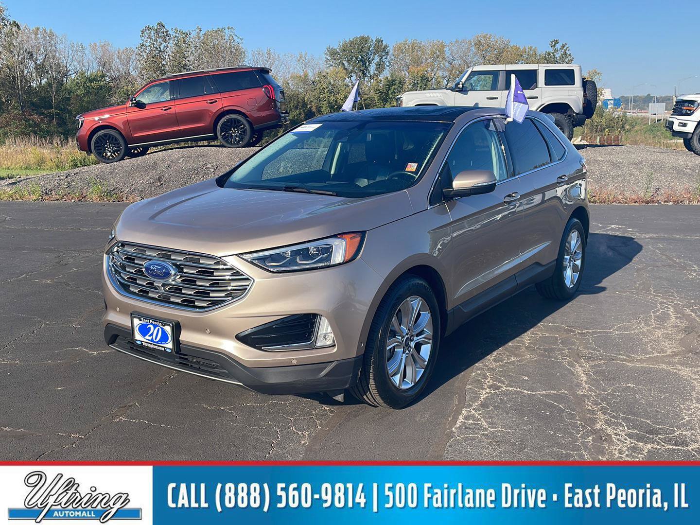 Certified 2020 Ford Edge Titanium w/ Equipment Group 301A