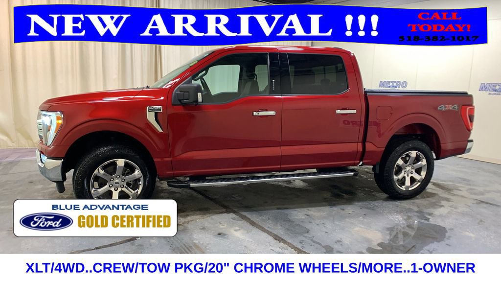 Certified 2021 Ford F150 XLT w/ Equipment Group 302A High image 3