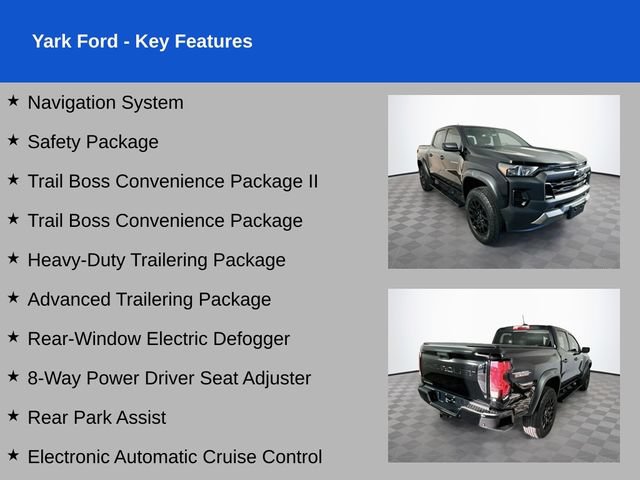 Used 2024 Chevrolet Colorado Trail Boss w/ Safety Package AWD/4WD image 2