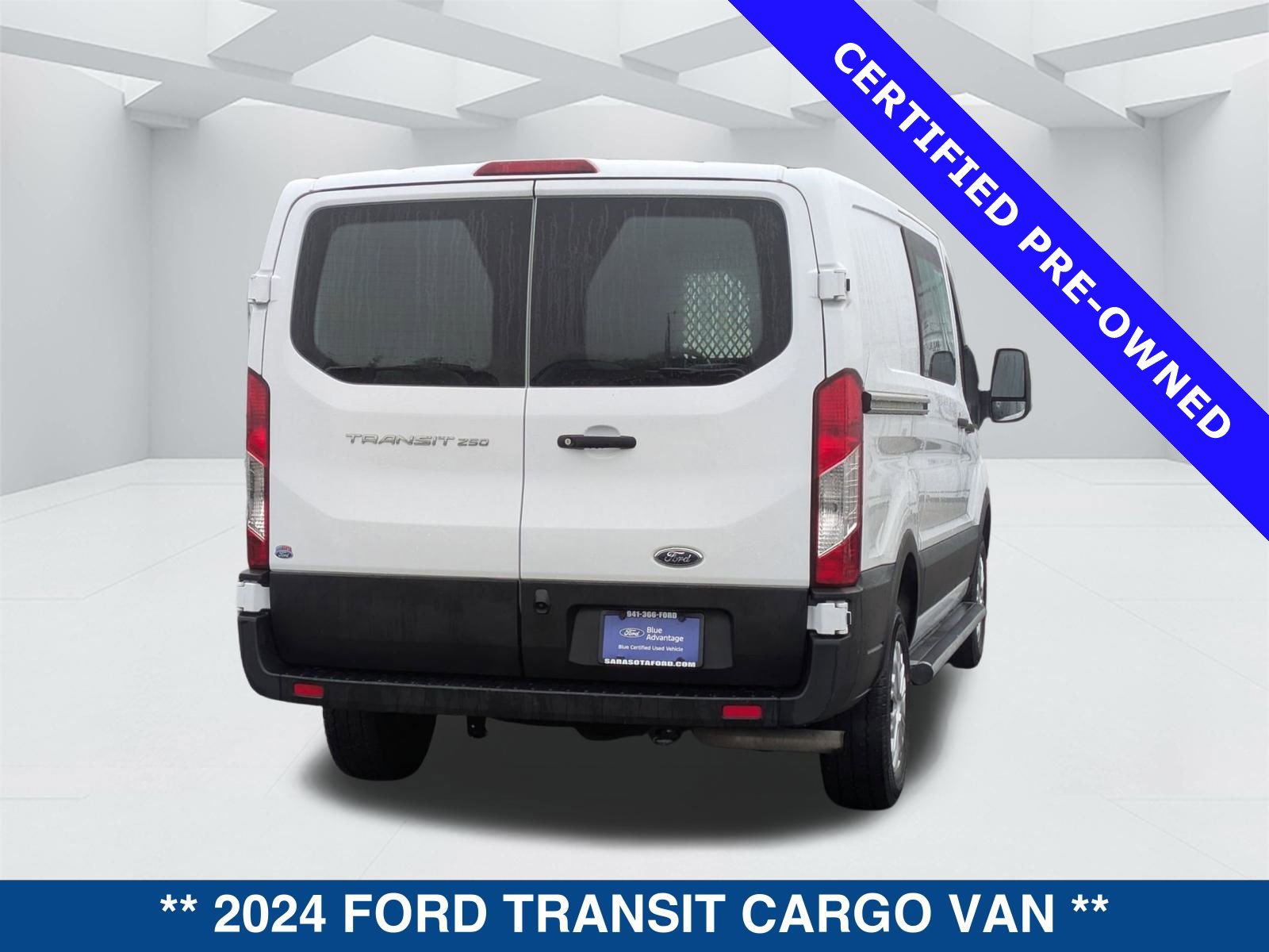 Certified 2024 Ford Transit 250 Low Roof w/ Exterior Upgrade Package image 4