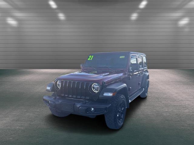 Used 2021 Jeep Wrangler Unlimited Sport image 2