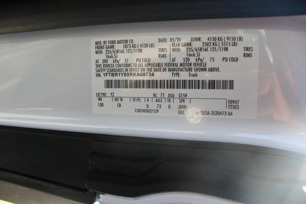 Certified 2024 Ford Transit 250 Low Roof w/ Exterior Upgrade Package image 20