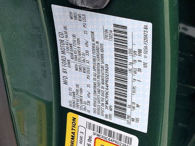 Certified 2023 Ford Bronco Sport Outer Banks w/ Tech Package image 28