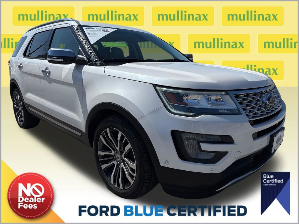 Certified 2017 Ford Explorer Platinum image 1