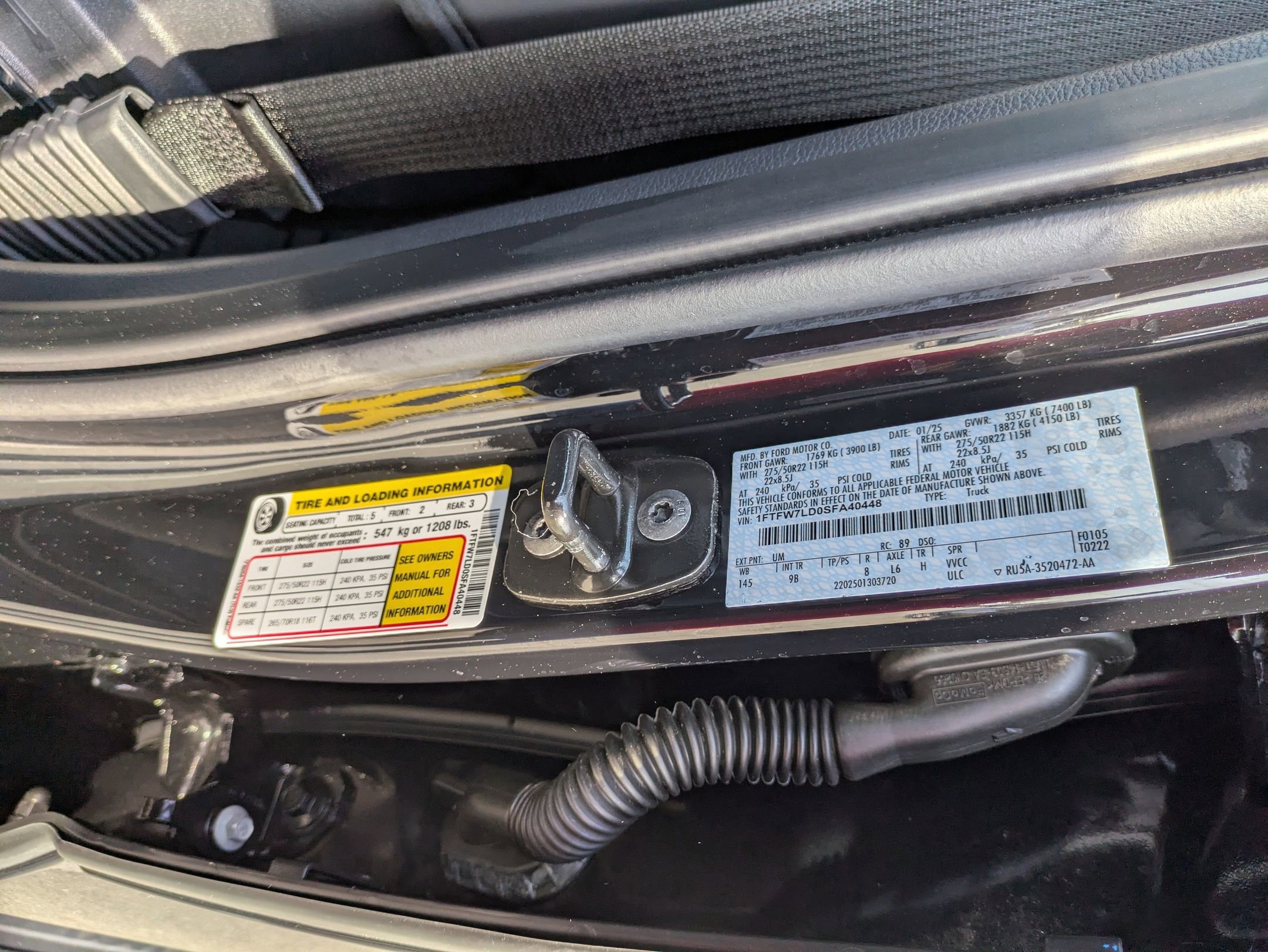 Certified 2025 Ford F150 Platinum w/ Equipment Group 702A High image 48