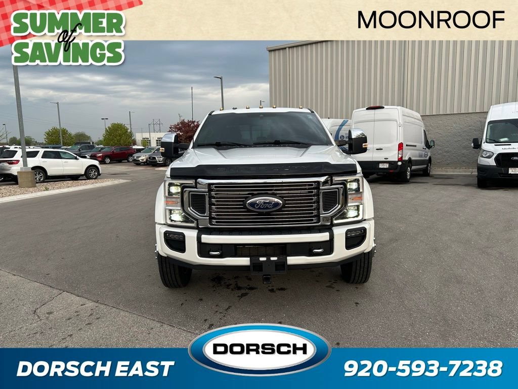 Certified 2022 Ford F450 Platinum w/ FX4 Off-Road Package AWD/4WD image 3
