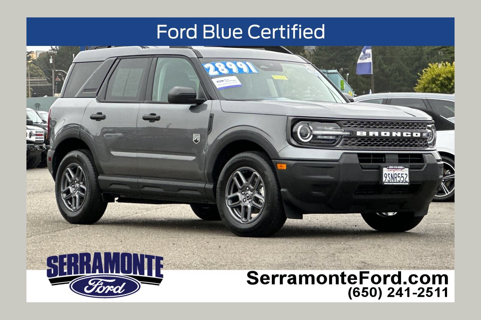 Certified 2025 Ford Bronco Sport Big Bend