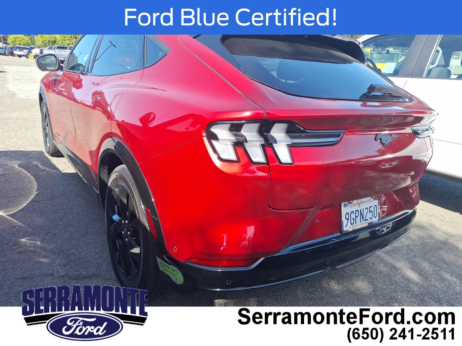 Certified 2023 Ford Mustang Mach-E Premium w/ Mustang Nite Pony Package AWD/4WD image 4
