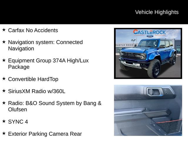 Certified 2024 Ford Bronco Raptor image 9