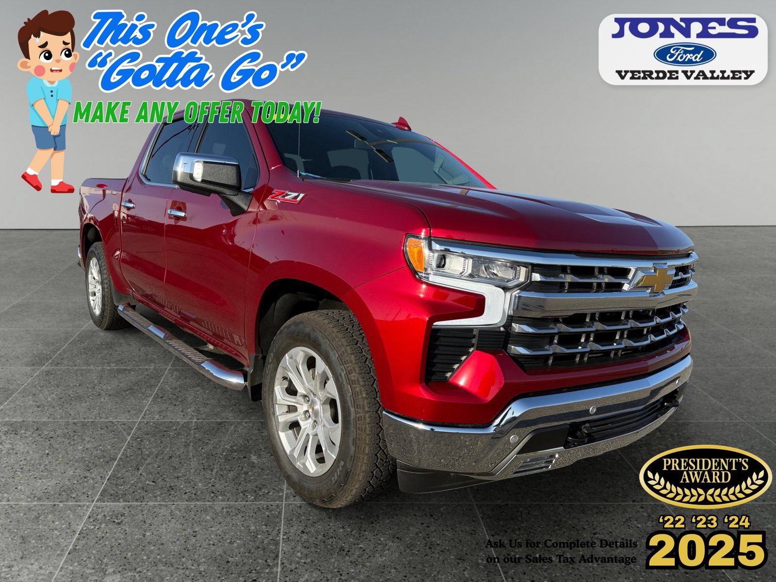 Used 2025 Chevrolet Silverado 1500 LTZ w/ Z71 Off-Road Package AWD/4WD image 9