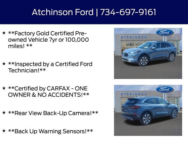 Certified 2024 Ford Escape Platinum AWD/4WD image 8