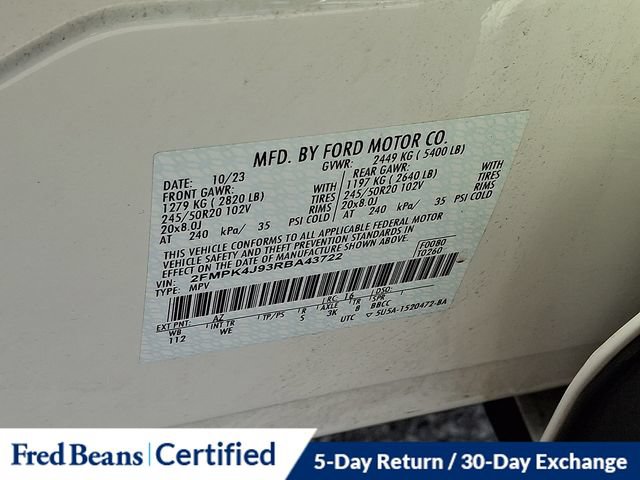 Certified 2024 Ford Edge ST-Line AWD/4WD image 28