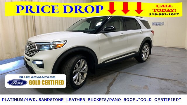 Certified 2022 Ford Explorer Platinum w/ Equipment Group 601A image 1