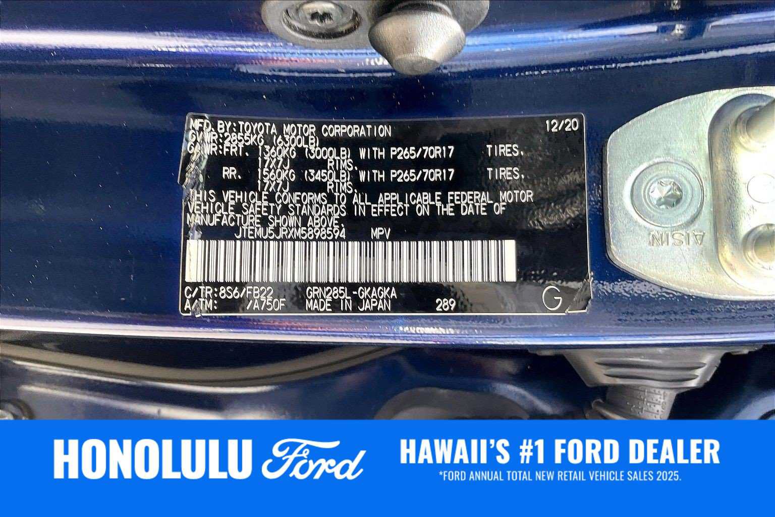 Used 2021 Toyota 4Runner SR5 AWD/4WD image 20