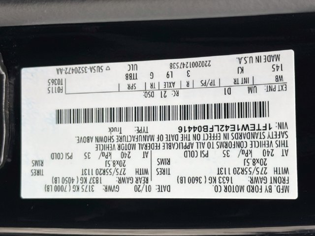Certified 2020 Ford F150 King Ranch w/ Equipment Group 601A Luxury AWD/4WD image 46