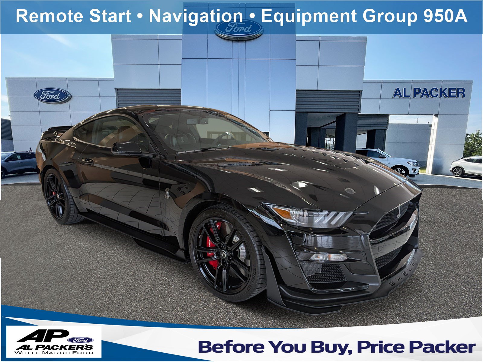 Certified 2021 Ford Mustang Shelby GT500 w/ Technology Package