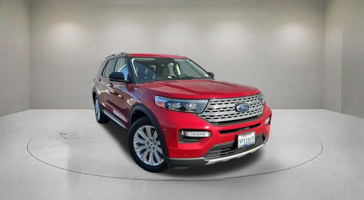 Certified 2021 Ford Explorer Limited w/ Hybrid Equipment Group 310A RWD image 1