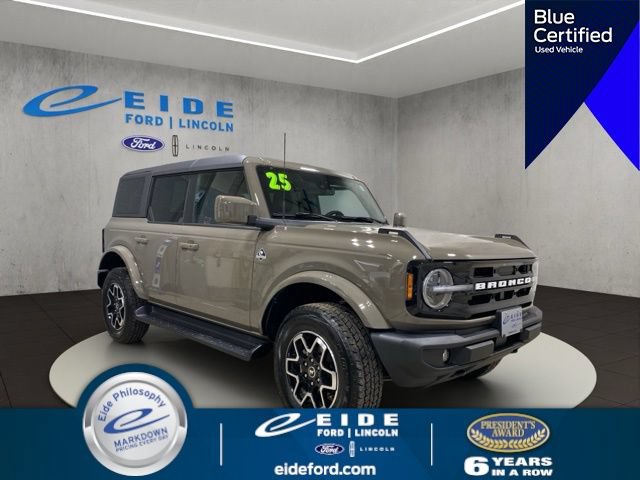 Certified 2025 Ford Bronco Outer Banks