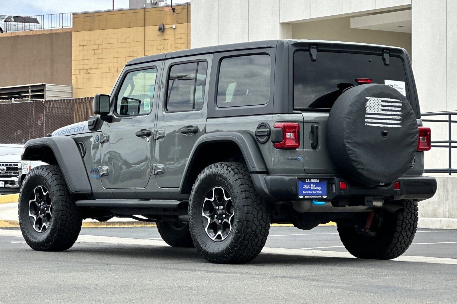 Used 2021 Jeep Wrangler Unlimited Rubicon 4xe w/ Steel Bumper Group AWD/4WD image 5