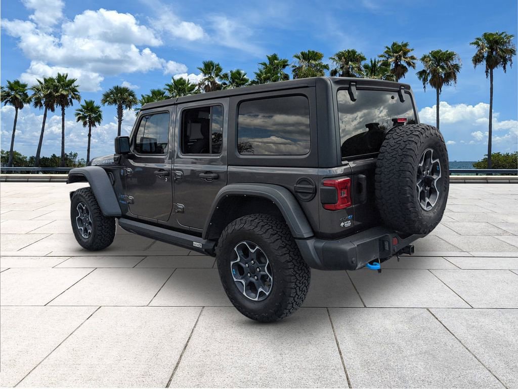 Used 2022 Jeep Wrangler Unlimited Rubicon 4xe w/ Steel Bumper Group image 7