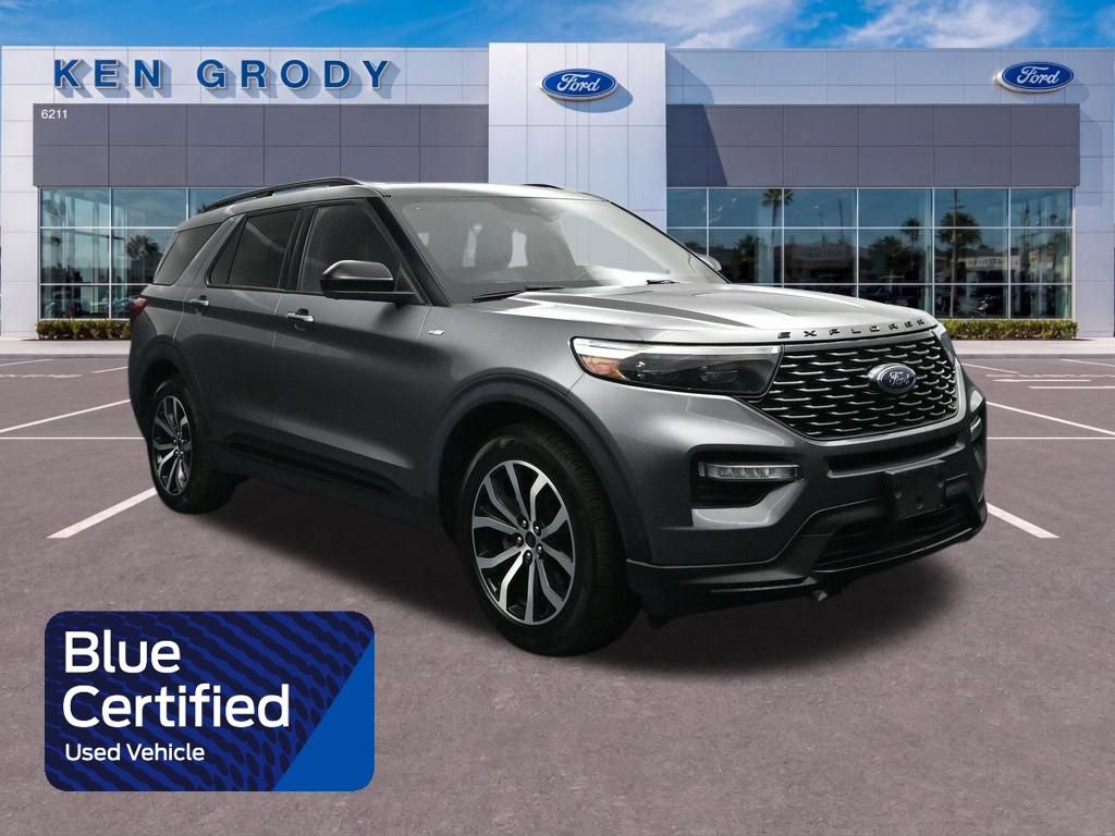 Certified 2023 Ford Explorer ST-Line w/ Class IV Trailer Tow Package RWD 360° Tour