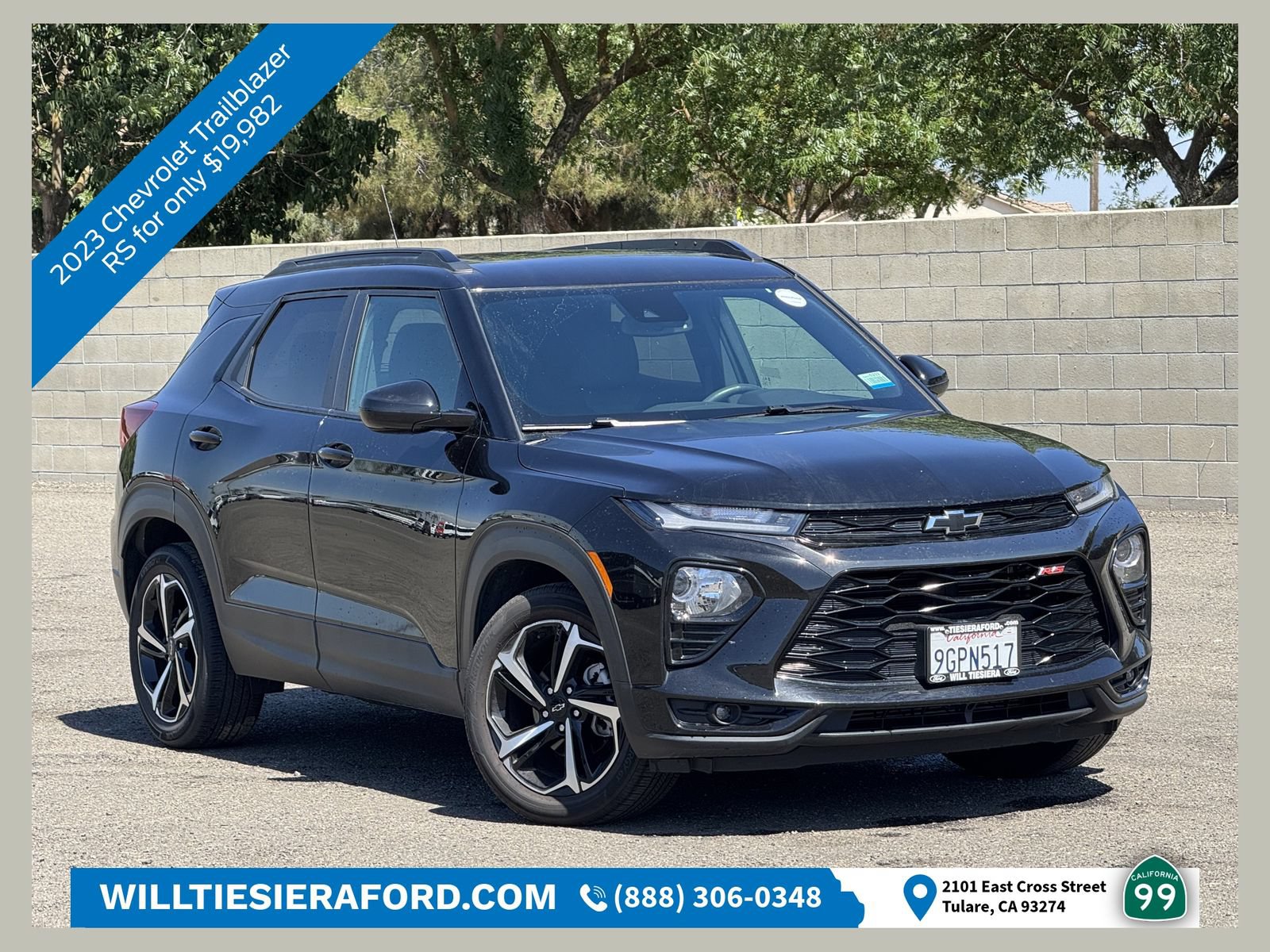 Used 2023 Chevrolet TrailBlazer RS w/ Sun and Liftgate Package