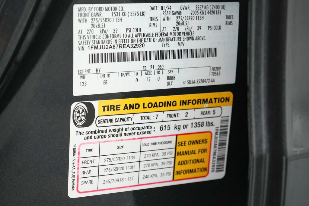 Certified 2024 Ford Expedition Limited AWD/4WD image 32