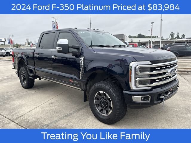 Certified 2024 Ford F350 Platinum w/ Tremor Off-Road Package AWD/4WD image 1