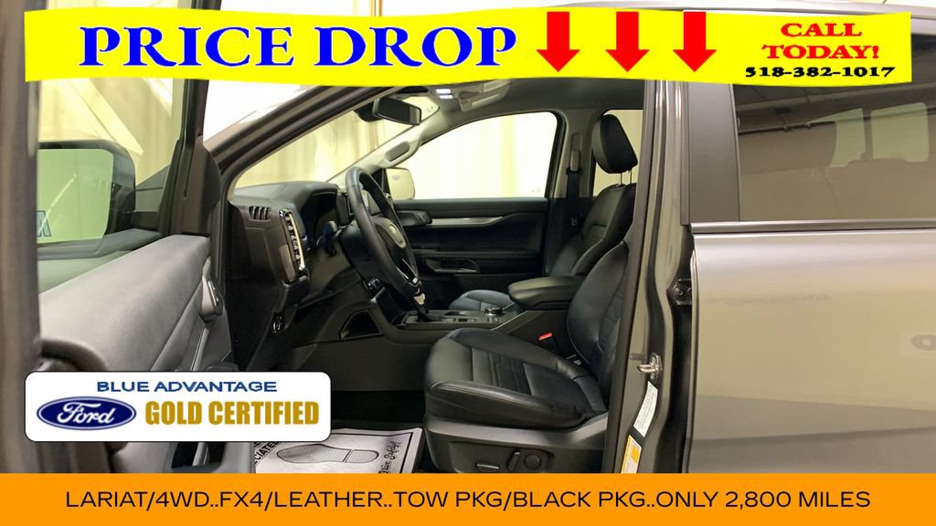 Certified 2025 Ford Ranger Lariat w/ FX4 Off-Road Package AWD/4WD image 30