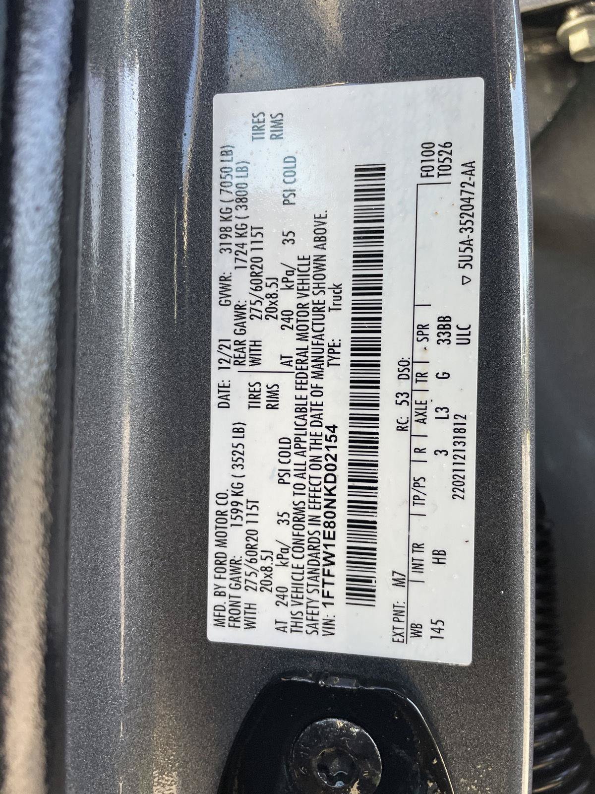 Certified 2022 Ford F150 Lariat AWD/4WD image 38