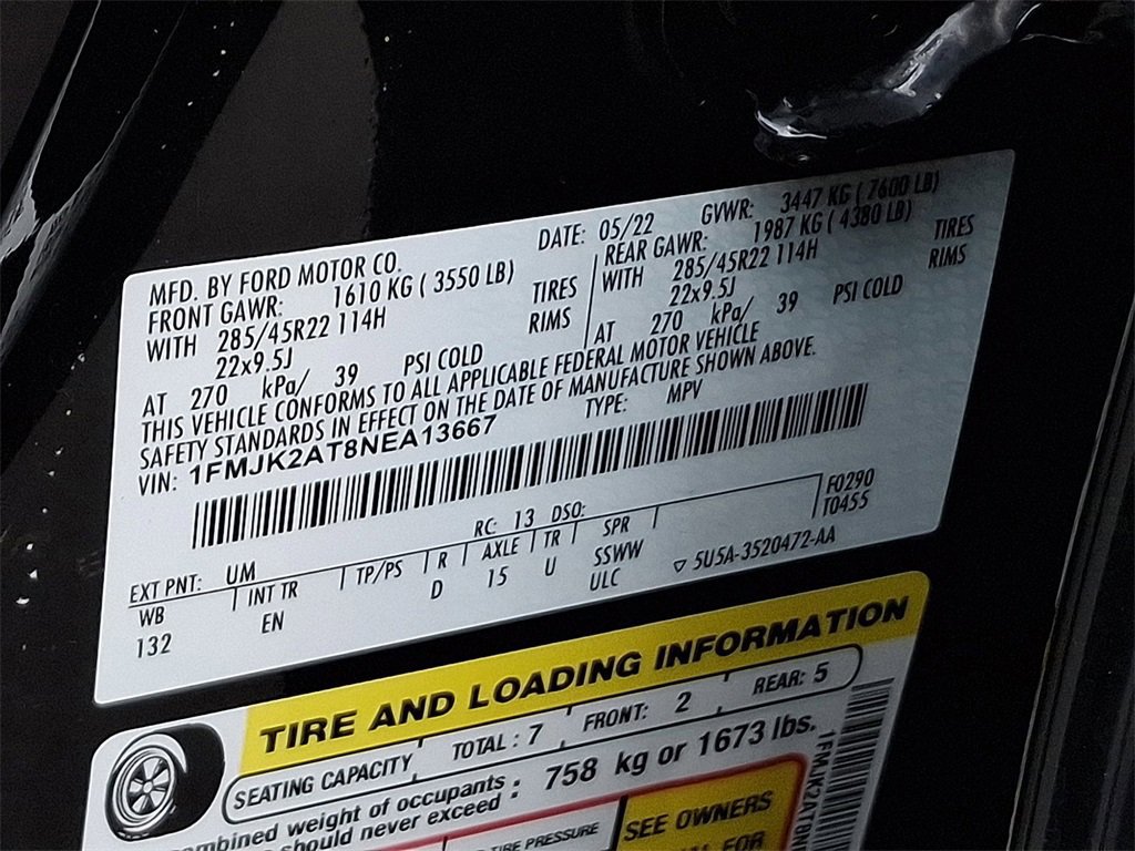 Certified 2022 Ford Expedition Max Limited image 28