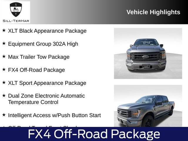 Certified 2022 Ford F150 XLT w/ Equipment Group 302A High AWD/4WD image 7