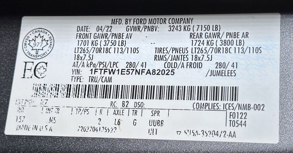 Certified 2022 Ford F150 XLT w/ XTR Package image 57