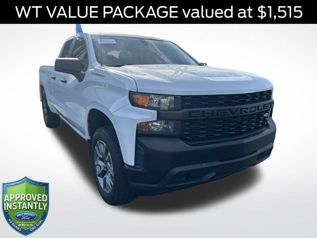 Used 2021 Chevrolet Silverado 1500 W/T w/ WT Value Package