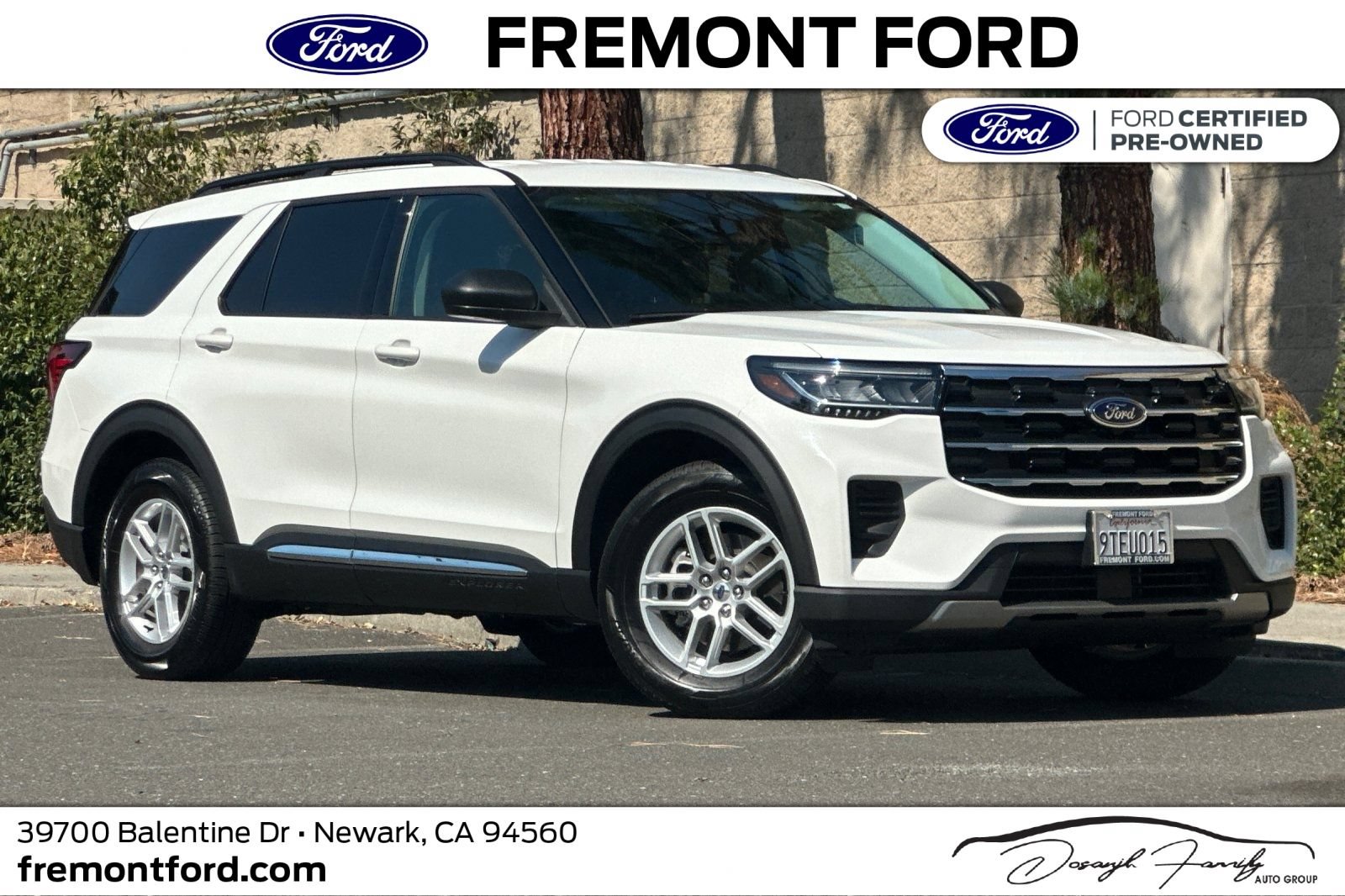 Certified 2025 Ford Explorer Active