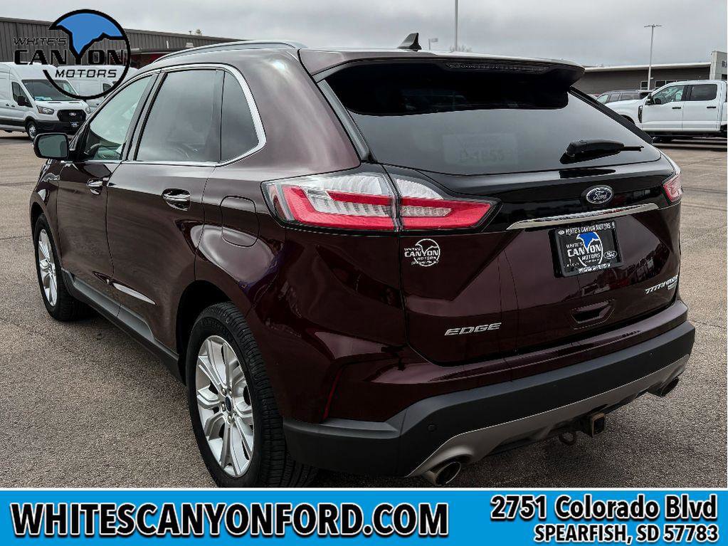 Certified 2020 Ford Edge Titanium w/ Class II Trailer Tow Package image 3